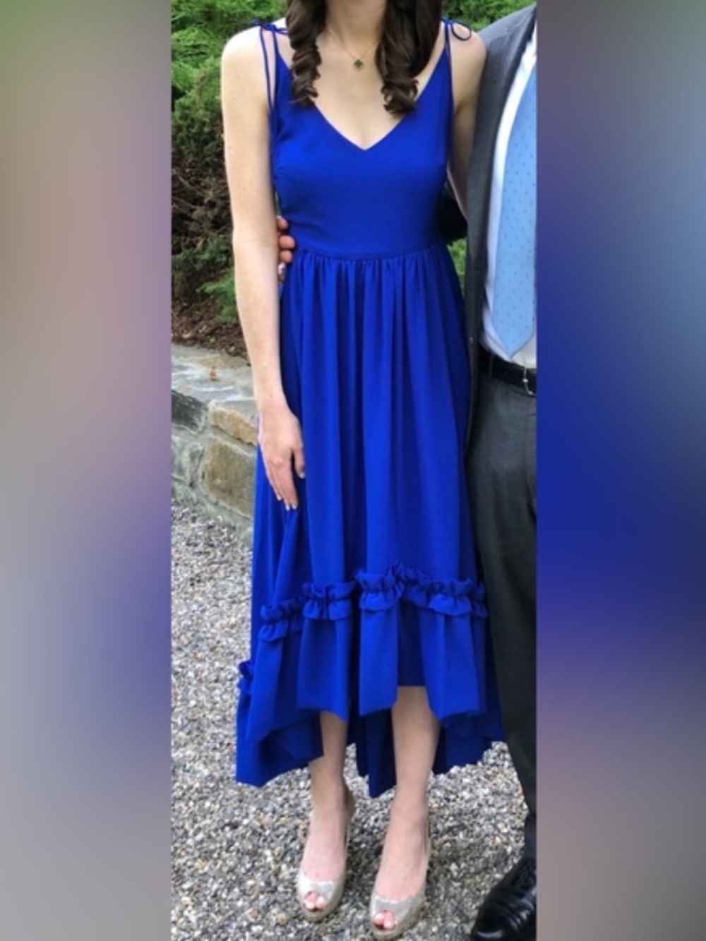 NWT Ellea Dress Badgley Mischka in Cobalt | Size 4